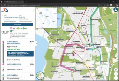 (Screenshot: www.mdv-verbundgebiet.de)