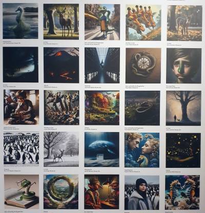 KI-basierte Interpretation von Ringelnatz’ Worten.